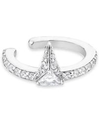 SALLY SKOUFIS - Urge Ear Cuff With Made Cz Diamond Stimulant - Lyst