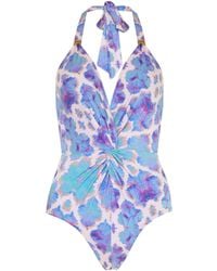 Sophia Alexia - Orchid Paradise Tahiti Twist Swimsuit - Lyst