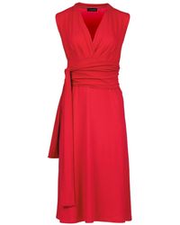 Conquista - Jersey Empire Line Dress - Lyst