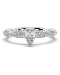 Artisan - 14K With Pear Cut Lab-Grown Diamond Cocktail Ring - Lyst