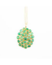 Opium Jewels - Jali Pendant Necklace - Lyst