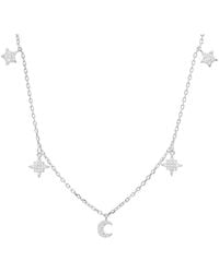 Kylie Harper - Dangling Celestial Charm Necklace - Lyst