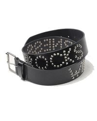 Stuart Trevor - Wilderness Rocks Studded Leather Belt - Lyst