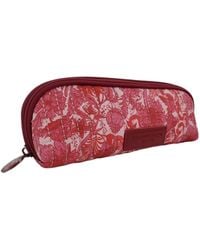Juan Avellaneda X Seeiou - Small Quilted Cotton Toiletry Bag – Floral Print - Lyst