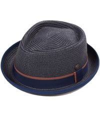 Dasmarca Hats - Dasmarca Durban Summer Diamond Crown Light Weight Breathable Porkpie Hat - Lyst