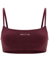 Revyve Active - Neutrals Mulberry Merlot Luna Bra - Lyst