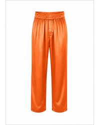 Hustle - Fenyx Rising Satin-Pants - Lyst