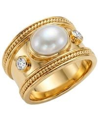 GEM BAZAAR - The Siren Pearl Ring - Lyst