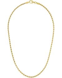 Olivia Le - Venice Twisted Filled Rope Necklace - Lyst