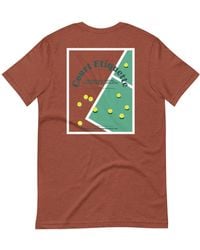 Anchor and Crew - Clay Court Etiquette Tennis Club League Organic Cotton T-Shirt - Lyst