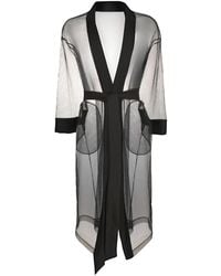 LIA ARAM - Sheer Tulle Blazer - Lyst