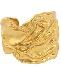 Janus Edinburgh - Vermeil Sterling Chunky Fluidity Tulla Ring - Lyst