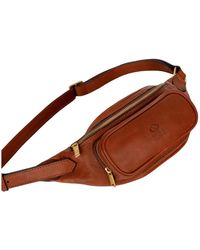 Time Resistance - Leather Sling Bag Belly Bag - Lyst