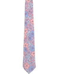 lords of harlech - Taddeo Dense Floral Merino Tie - Lyst