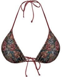 Nara Swim - Lulu Reversible Top Agatha - Lyst