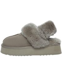 EverAu Australia - Fantail Leather Slippers With Two Removable Straps - Lyst