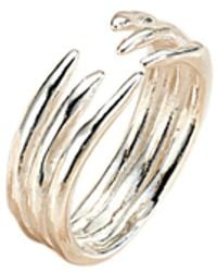 Posh Totty Designs - Talon Open Ring - Lyst