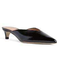 Beautiisoles by Robyn Shreiber Made in Italy - Gal Leather Mule Comfortable Low Heel Elegant For Work & Valentine Evening - Lyst
