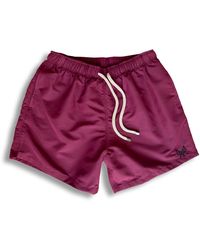 Bdxy Studio - The Extra Swimshorts Burgundy - Lyst