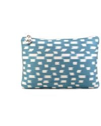 SJW BAGS LONDON - Aquila Ikat Clutch Bag - Lyst
