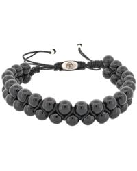 Ebru Jewelry - Onyx Self Control Beaded Woven Bracelet - Lyst