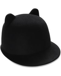 Justine Hats - Felt Cap With Ears - Lyst