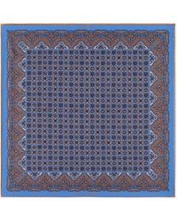 Otway & Orford - 'Millefiori' Silk Pocket Square - Lyst
