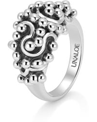 Unaloe - Sterling Ring – Ribes Design – Handmade Italian Jewelry - Lyst