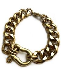 Rachel Nathan - Chain: Classic Shackle Bracelet - Lyst
