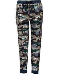 Any Old Iron - Camo Sequin Joggers - Lyst