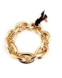 Persia Dona Jewelry - Chunky Oval Link Chain Bracelet - Lyst