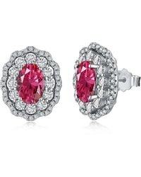 Viviana Halil - The Louis Earrings – Sculptural Sterling Stud Earrings - Lyst