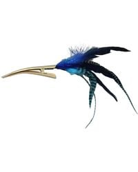 Romer Millinery - Feather Clip For Hats, Turbans, Hair, Lapel Xl - Lyst