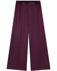 The Summer Edit - Lexi Sports Luxe Silk Trousers - Lyst