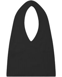 Marianne by Marie Jordane - Nico Top – Open-Back Jersey Pointelle Knit - Lyst