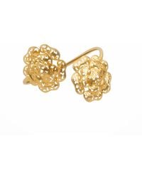 Meraki by Rashmi Bajaj - Primrose Plated Cuff Bracelet - Lyst