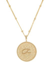Claire Hill Designs - Fuck Shorthand Coin Necklace - Lyst