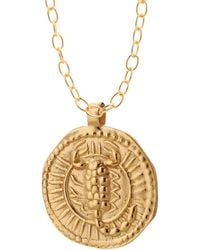 Goddess Charms - Scorpio Zodiac Charm Necklace Set - Lyst