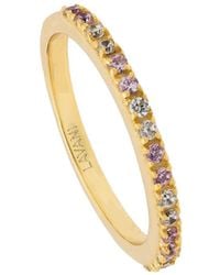 Lavani Jewels - Goldplated Diya Ring - Lyst