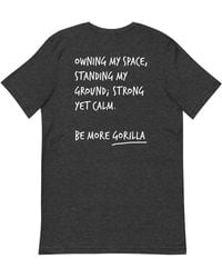 Anchor and Crew - Heather Think Ocean Gorilla Aspirations Cotton Embroidered T-Shirt - Lyst