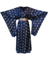 Byvinnik - Bohémienne Sequin Kimono Robe - Lyst