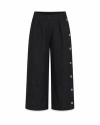 MARICEL - Roberta Linen Trousers - Lyst