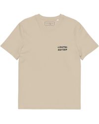 Anchor and Crew - Neutrals Desert Dust Limited Edition Annotations Organic Cotton T-Shirt - Lyst