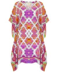 Sophia Alexia - Sunset Paradise Classic Silk Kaftan - Lyst