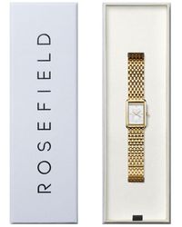 ROSEFIELD - Heirloom Dial Ladies Watch With Steel Strap - Lyst