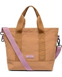 Lefrik - Strata Mini Bag Toffee - Lyst