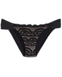 PQ Swim - Midnight Lace Fanned Bottom Full - Lyst