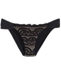 PQ Swim - Midnight Lace Fanned Bottom Full - Lyst