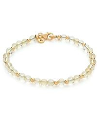Nellou Jewellery - Jewel Bead November Birthstone Bracelet Plated Sterling - Lyst