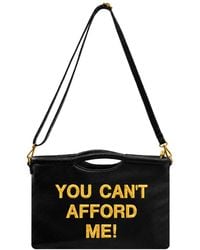 Lilly Loves - You Can'T Afford Me Vegan Leather Clutch - Lyst